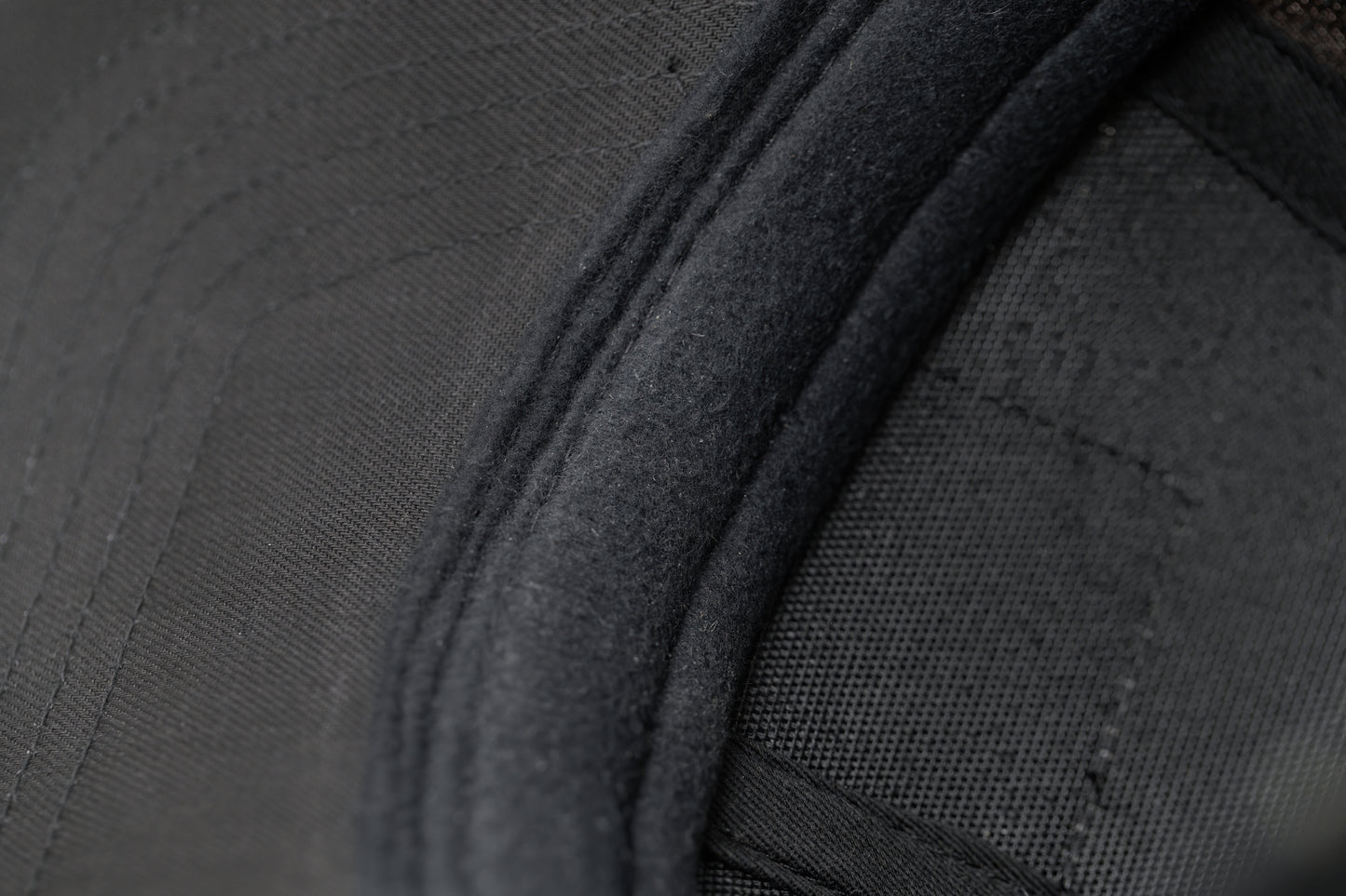 Gray Italian Wool Trucker Hat, Snapback, Made in USA