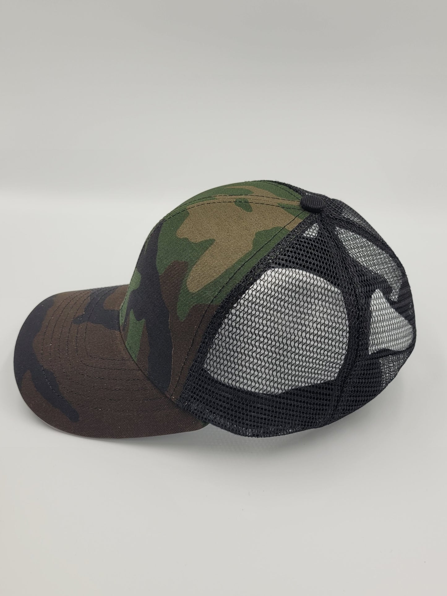 Camo Trucker Hat, Snapback, Made in USA