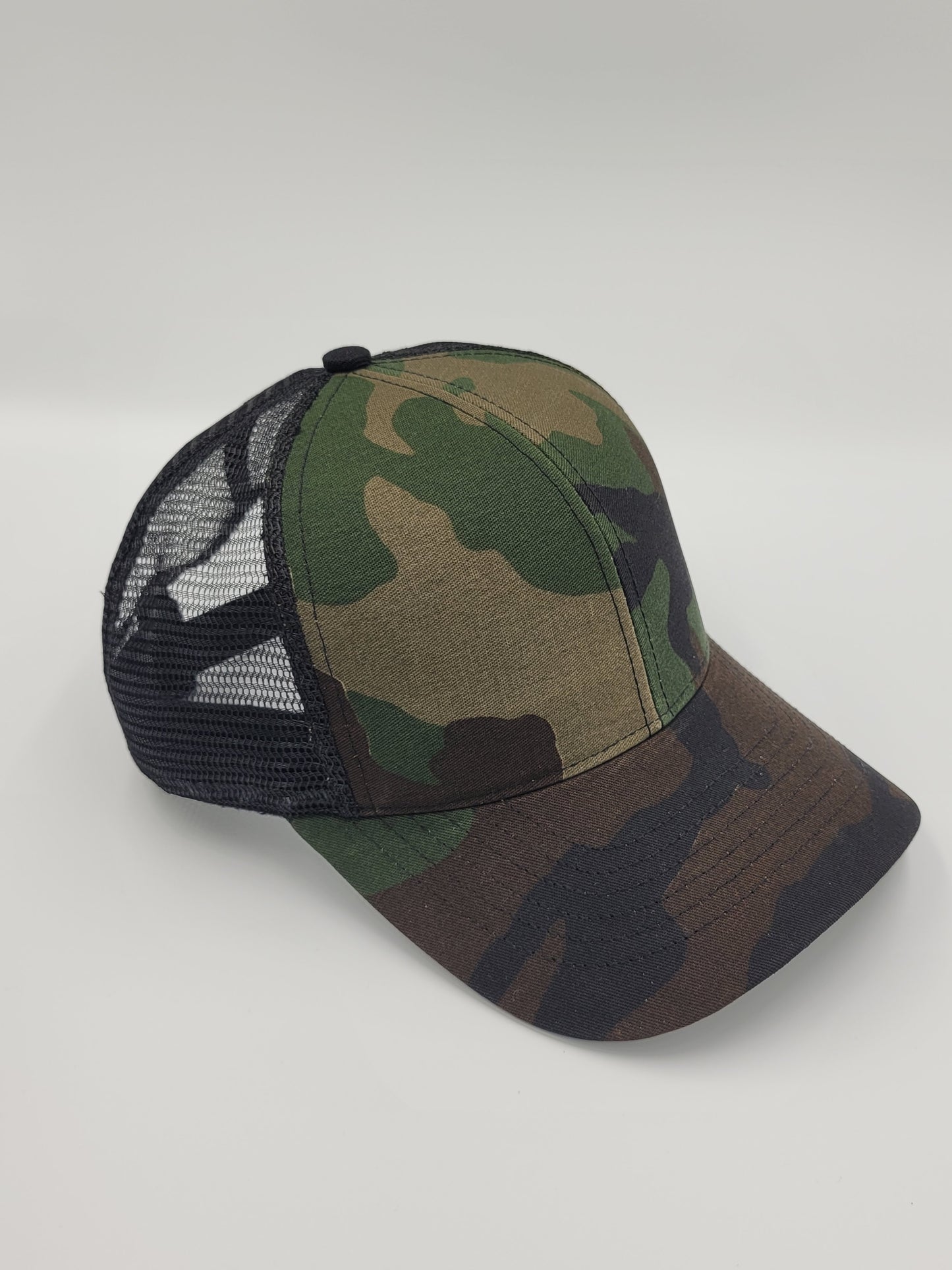 Camo Trucker Hat, Snapback, Made in USA