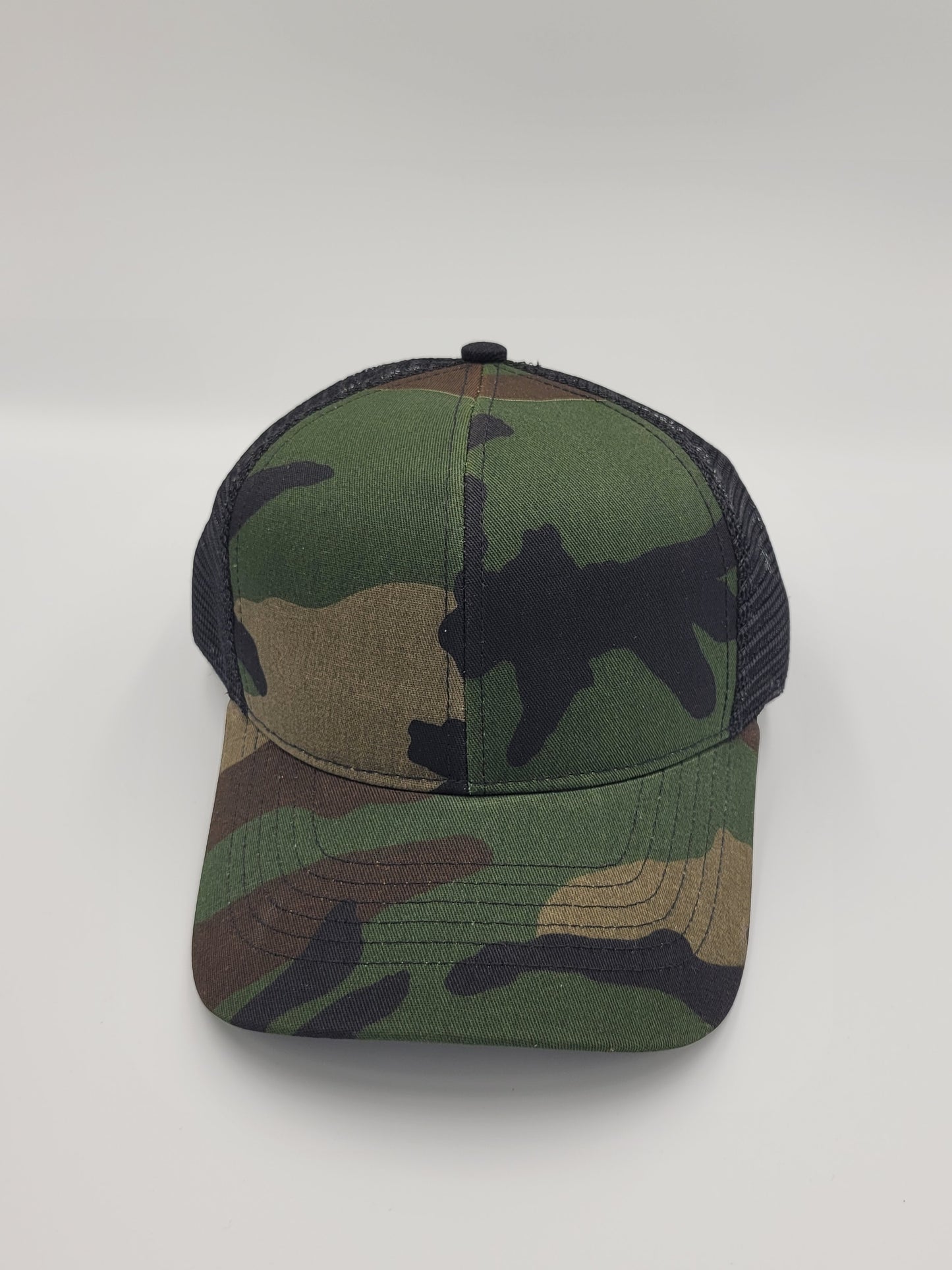 Camo Trucker Hat, Snapback, Made in USA