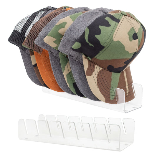 Hat Rack, Acrylic Black or Clear