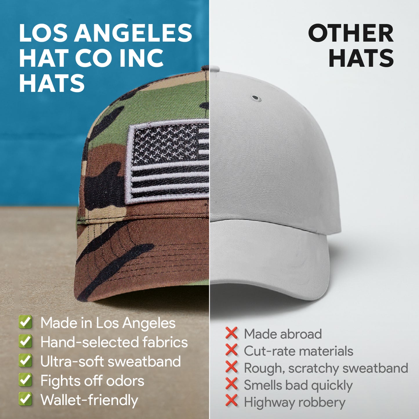 Gray Italian Wool Trucker Hat, Snapback, Made in USA