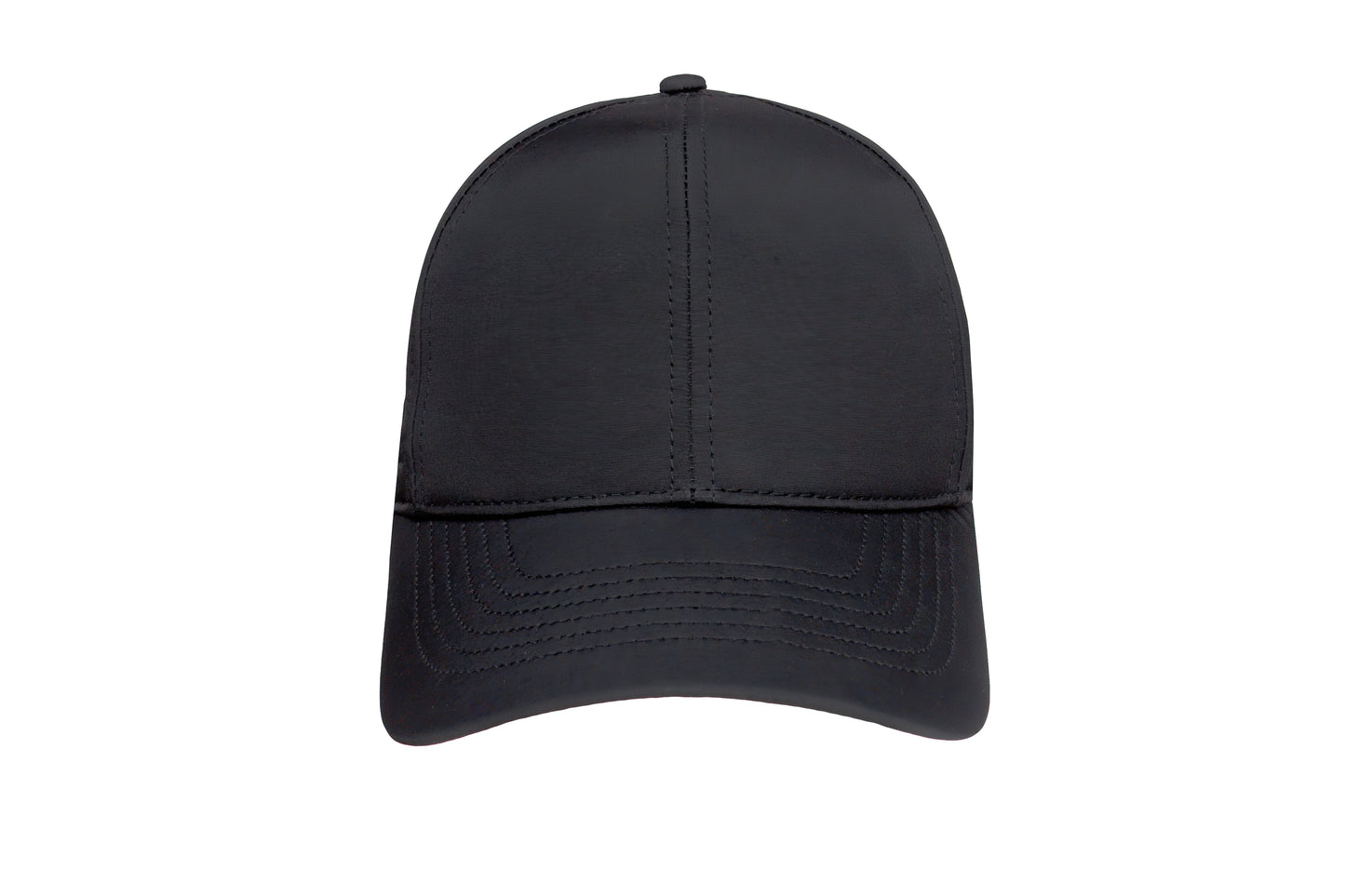 Black Waterproof Snapback Trucker Hat