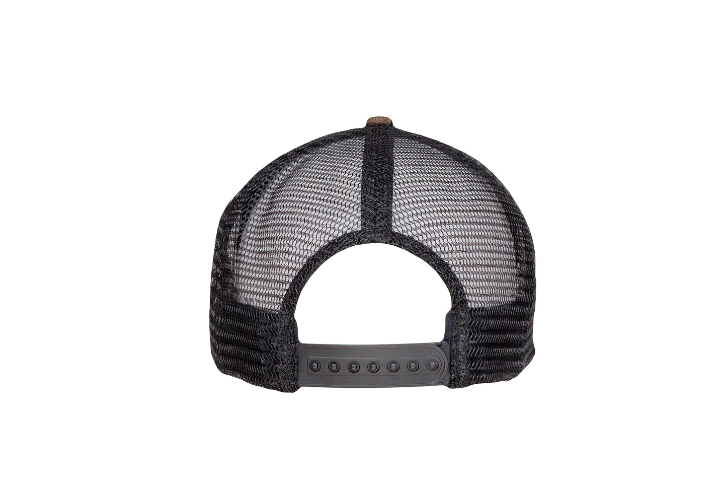 Black Waterproof Snapback Trucker Hat