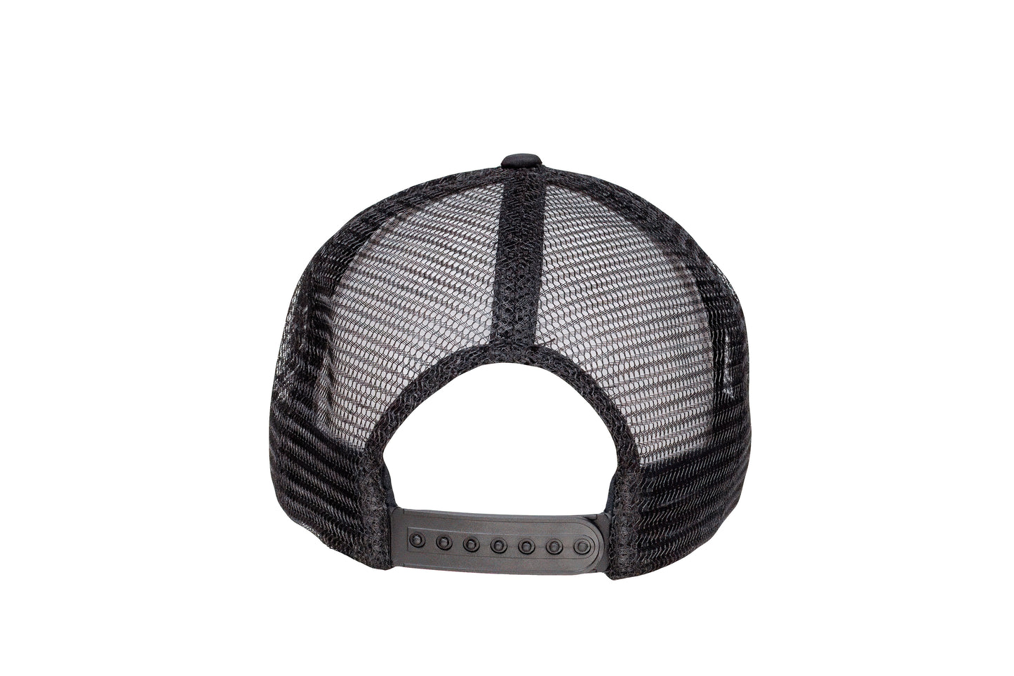 Black Waterproof Trucker Hat Snapback with USA Flag Embroidery
