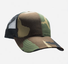 M81 Woodland Camo Waterproof Snapback Trucker Hat