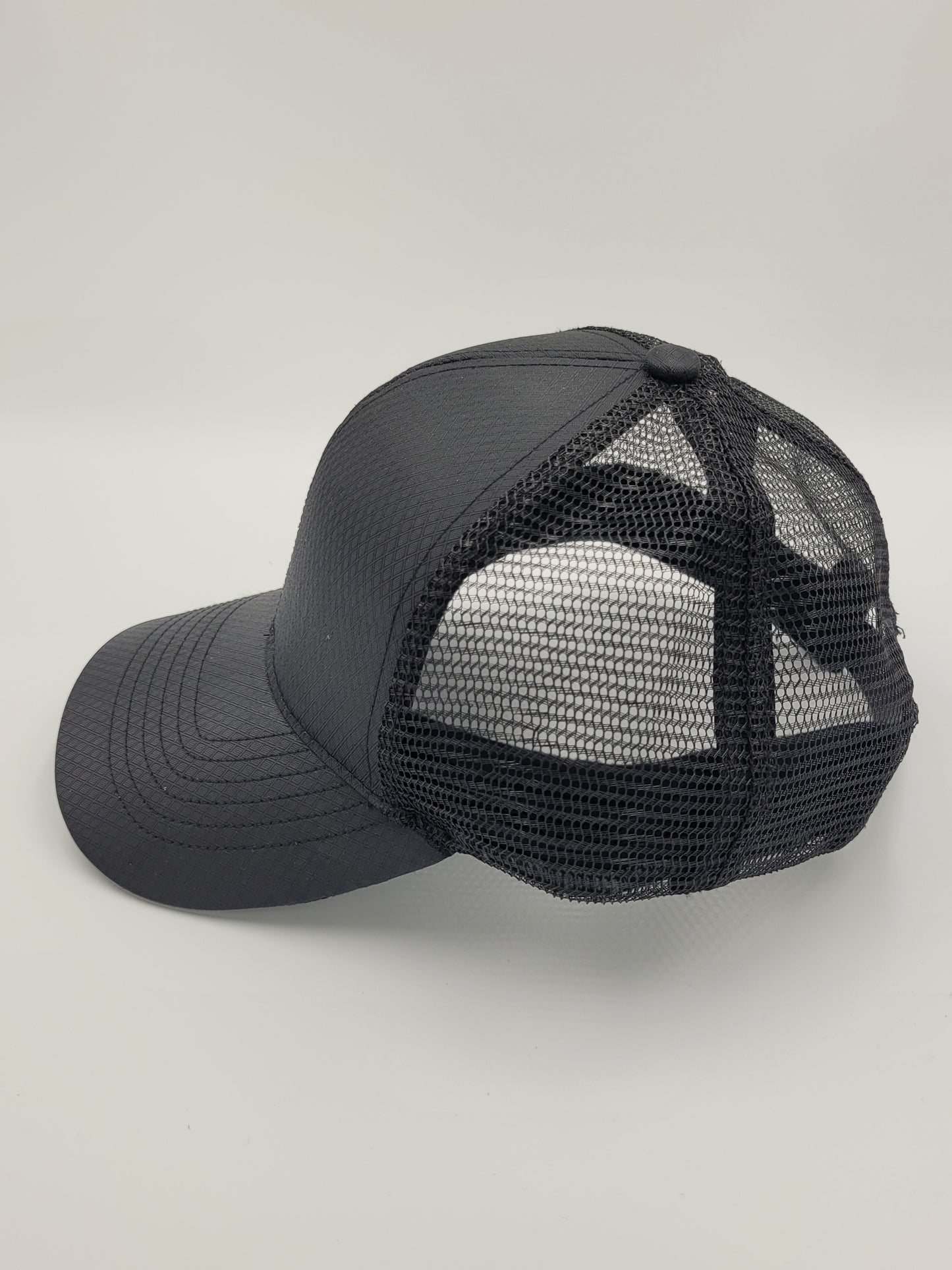 Black Diamond Ripstop Waterproof Trucker Hat, Snapback, Made in USA