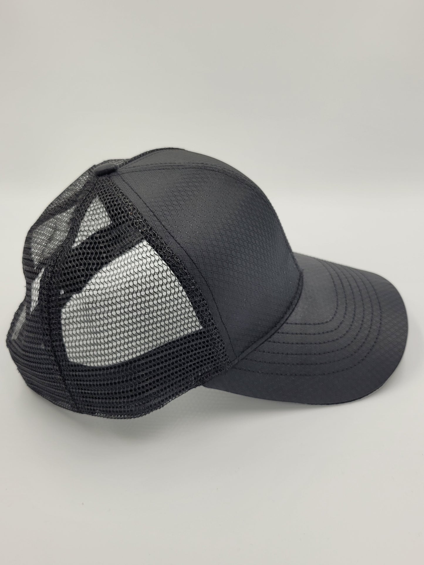 Black Diamond Ripstop Waterproof Trucker Hat, Snapback, Made in USA