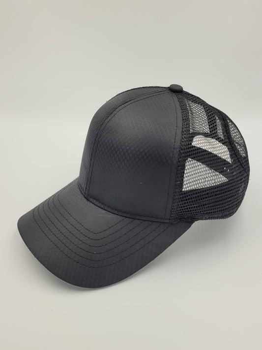 Black Diamond Ripstop Waterproof Trucker Hat, Snapback, Made in USA